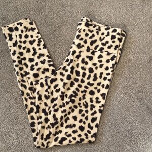 Express One Eleven leopard leggings